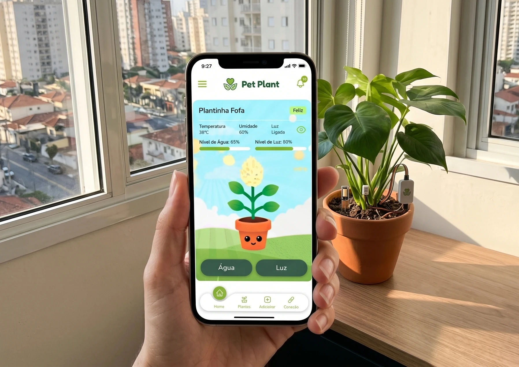 Pet Plant App Interface